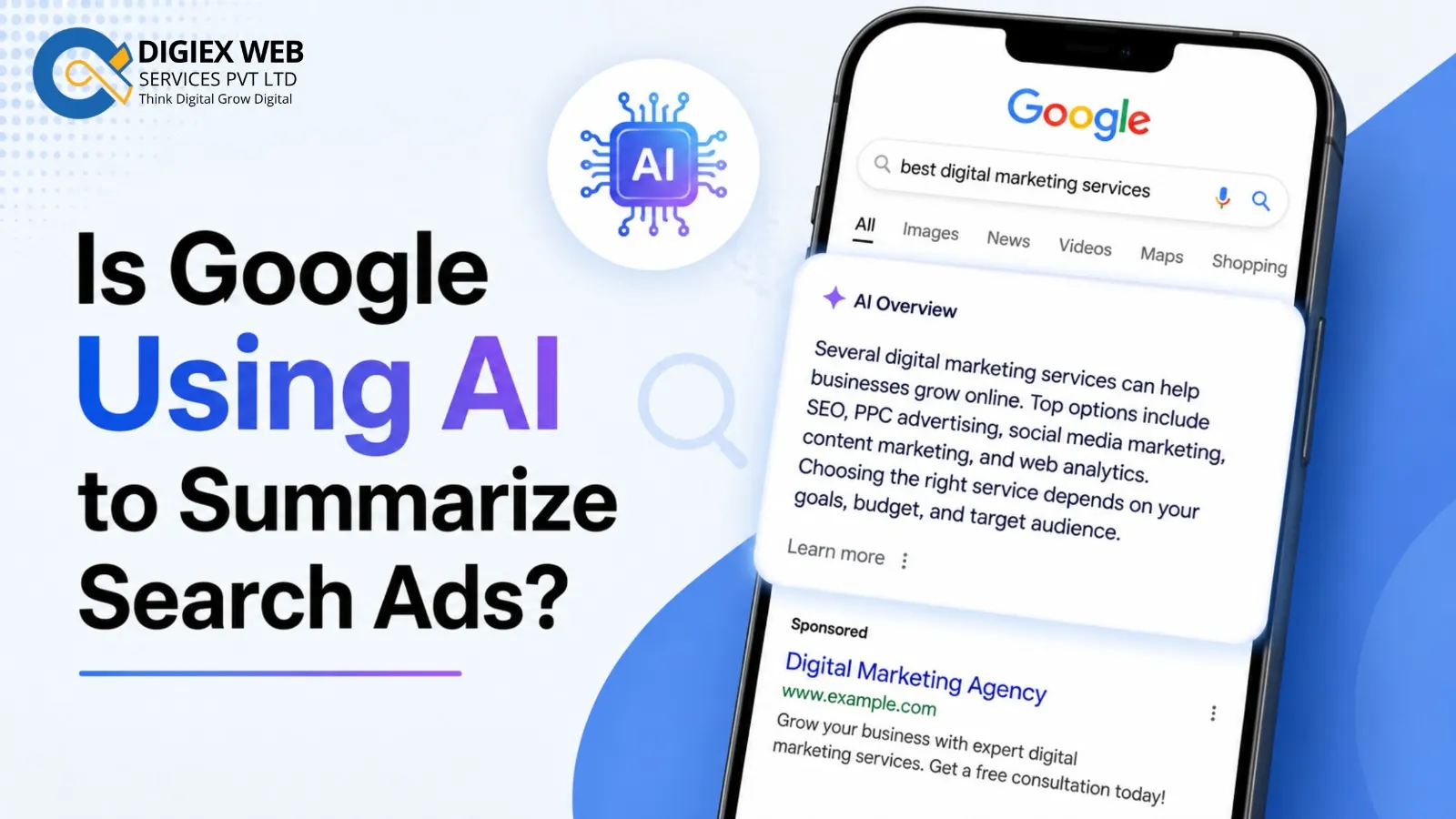 Is Google Using AI to Summarize Search Ads?